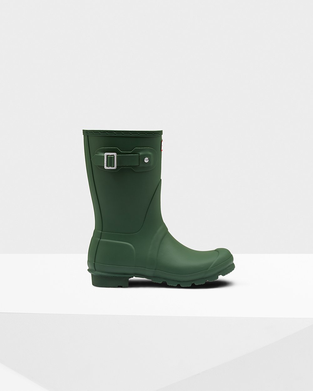 Botas de Lluvia Cortas Hunter Mujer - Original - Verdes - NQXEADZ-31